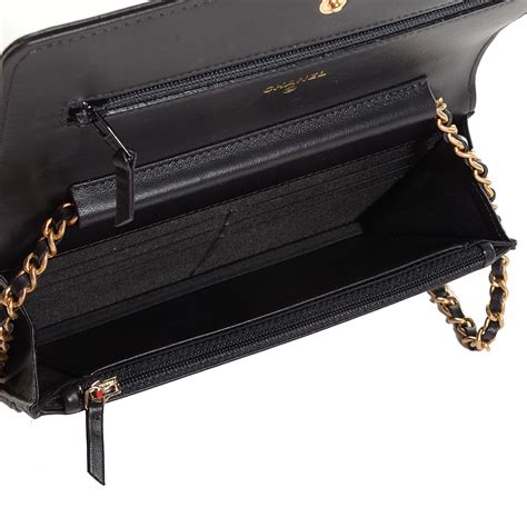 chanel boy woc lambskin|CHANEL Orylag Lambskin Boy Wallet On Chain WOC Black.